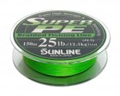Плетёный шнур Sunline SUPER PE DARK GREEN 150m #3.0 30lb 15kg